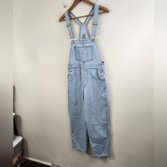 Levi's Light Blue Women's Jeans Overalls - Picture 2 of 9